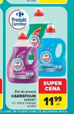 Carrefour Żel do prania Carrefour Expert Black oferta