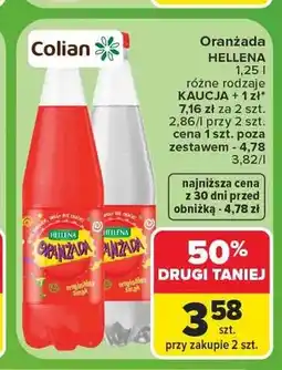 Carrefour Oranżada czerwona Hellena oferta