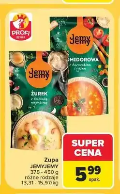 Carrefour Zupa pomidorowa z kurczakiem i ryżem JemyJemy oferta