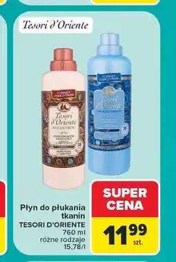 Carrefour Płyn do płukania tkanin Tesori d'Oriente Byzantium oferta