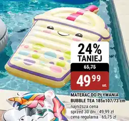 bi1 Materac do pływania bubble tea oferta