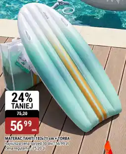 bi1 Materac tahiti + torba oferta