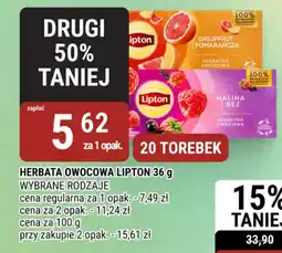 bi1 Herbata owocowa lipton oferta