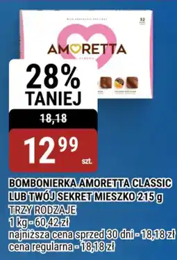 bi1 Bombonierka amoretta classic lub twój sekret mieszko oferta