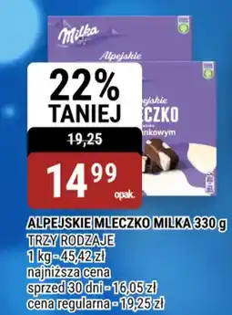 bi1 Alpejskie mleczko milka oferta