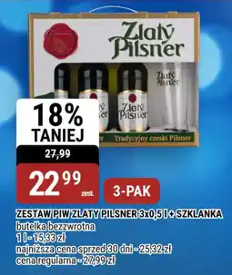 bi1 Zestaw piw zlaty pilsner +szklanka oferta