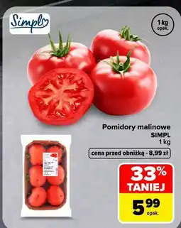 Carrefour Pomidory malinowe SIMPL oferta