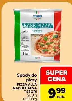 Carrefour Spody do pizzy PIZZA ALLA NAPOLETANA TESORI oferta