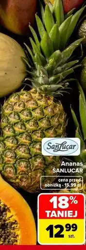 Carrefour Ananas SANLUCAR oferta