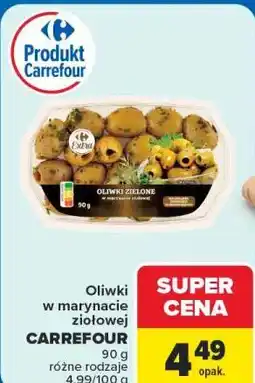 Carrefour Oliwki w marynacie ziołowej CARREFOUR oferta