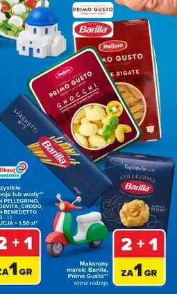 Carrefour Makarony Barilla, Primo Gusto oferta