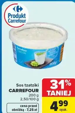 Carrefour Sos tzatziki CARREFOUR oferta