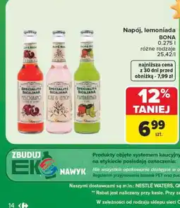 Carrefour Napój, lemoniada Bona Specialità Siciliana oferta