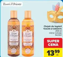 Carrefour Olejek do kąpieli TESORI D'ORIENTE oferta
