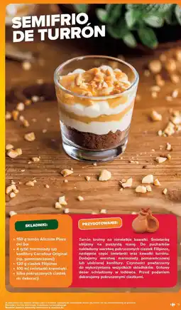 Carrefour semifrio de turron przepis oferta