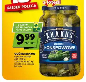 Groszek Ogórki krakus oferta