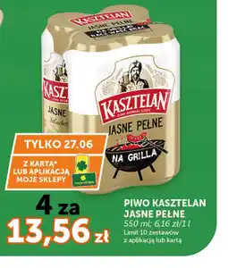 Groszek Piwo kasztelan jasne pełne oferta