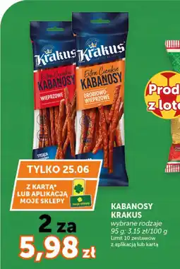 Groszek Kabanosy krakus oferta