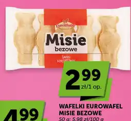 Groszek Wafelki eurowafel misie bezowe oferta