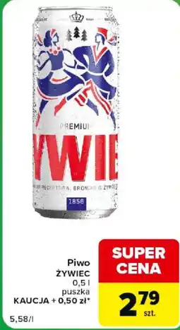 Carrefour Piwo ŻYWIEC oferta