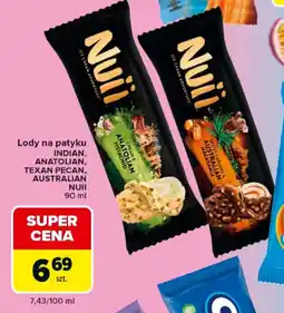 Carrefour Lody na patyku NUII oferta
