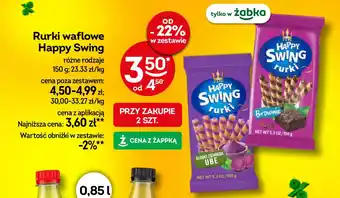 Żabka Rurki waflowe Happy Swing oferta