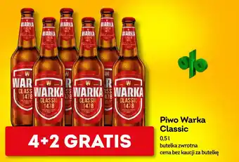 Żabka Piwo Warka Classic oferta