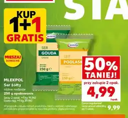 Kaufland Mlekpol Ser żółty różne rodzaje oferta