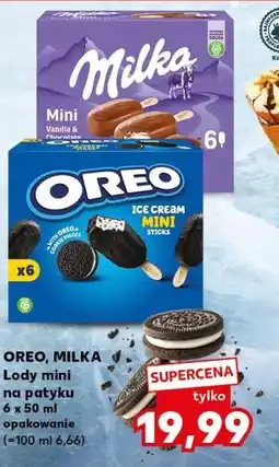 Kaufland Oreo, Milka Lody mini na patyku oferta