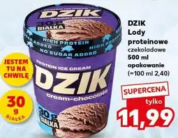 Kaufland DZIK Lody proteinowe oferta