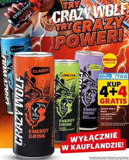 Kaufland Crazy Wolf Napój energetyzujący oferta