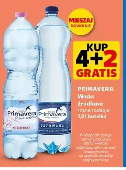 Kaufland Primavera Woda źródlana oferta