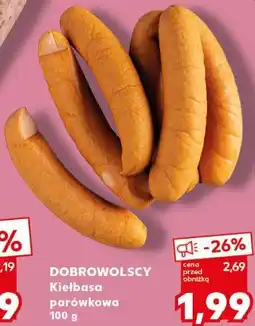 Kaufland DOBROWOLSCY Kiełbasa parówkowa oferta