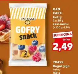 Kaufland DAN CAKE Gofry snack oferta