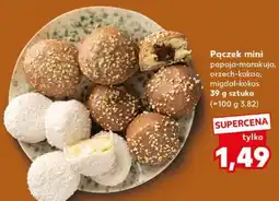 Kaufland Pączek mini papaja-marakuja, orzech-kakao, migdał-kokos oferta