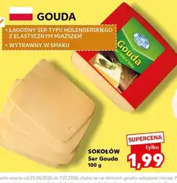 Kaufland Sokołów Ser Gouda oferta