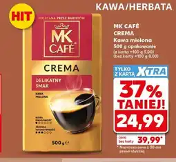Kaufland MK Café Crema Kawa mielona oferta