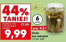 Kaufland Słoiki bez zakrętek poj oferta