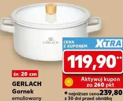 Kaufland GERLACH Garnek emaliowany oferta