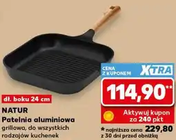 Kaufland Gerlach NATUR Patelnia aluminiowa grillowa oferta