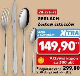 Kaufland Gerlach Zestaw sztućców oferta
