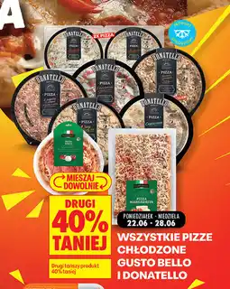 Biedronka Wszystkie pizze chłodzone gusto bello i donatello oferta