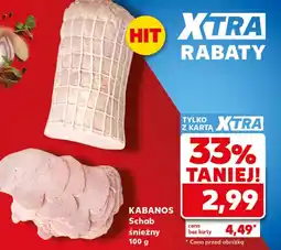 Kaufland Schab Kabanos oferta