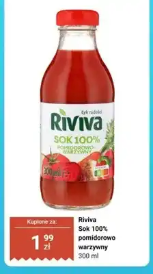 Biedronka Sok 100% pomidorowo-warzywny Riviva oferta