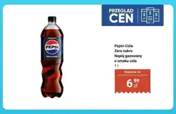 Biedronka Napój gazowany Pepsi-Cola Zero cukru oferta
