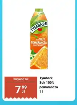 Biedronka Sok 100% pomarańcza Tymbark oferta