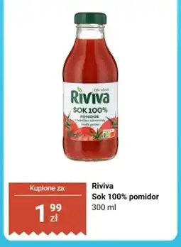 Biedronka Sok 100% pomidor Riviva oferta