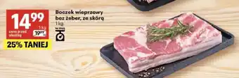 Delikatesy Centrum Boczek wieprzowy bez żeber, ze skórą oferta