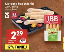 Delikatesy Centrum Kiełbasa bez osłonki JBB oferta
