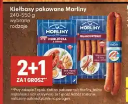Delikatesy Centrum Kiełbasy pakowane Morliny oferta